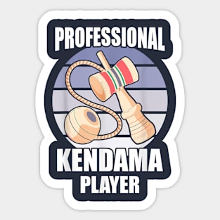 Professional Kendama Player Sticker